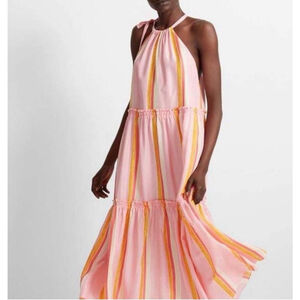 Club Monaco Amira Silk Island Maxi Dress